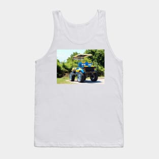 Two Tone Golf Cart Tank Top